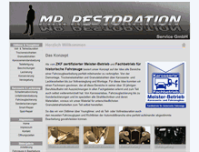 Tablet Screenshot of mr-restoration.eu